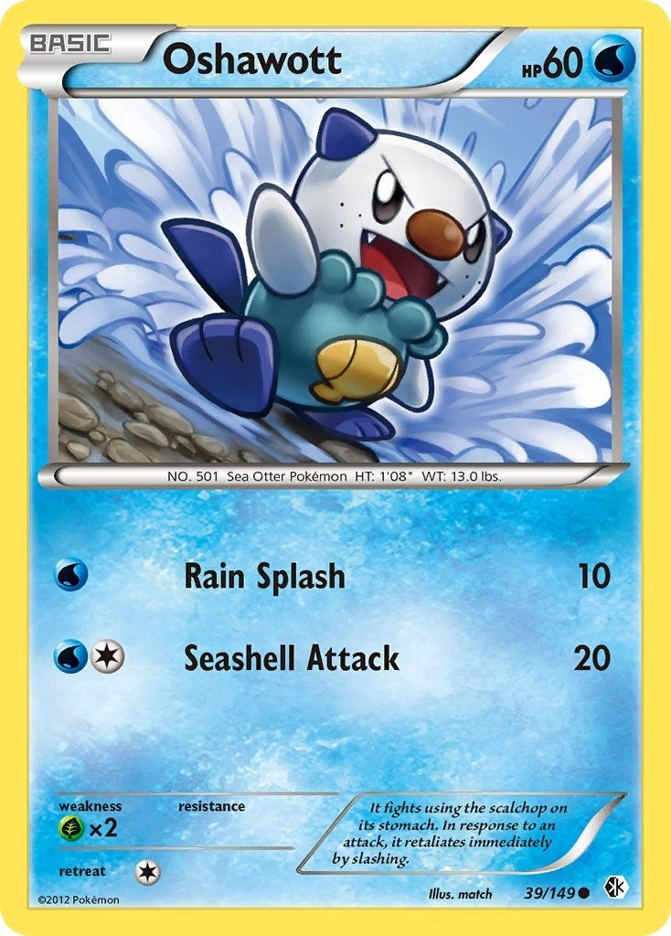 Image for Oshawott (Boundaries Crossed) (39/149) - Pokemon