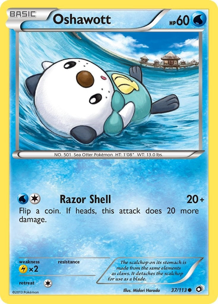 Image for Oshawott (Legendary Treasures) (37/113) - Pokemon