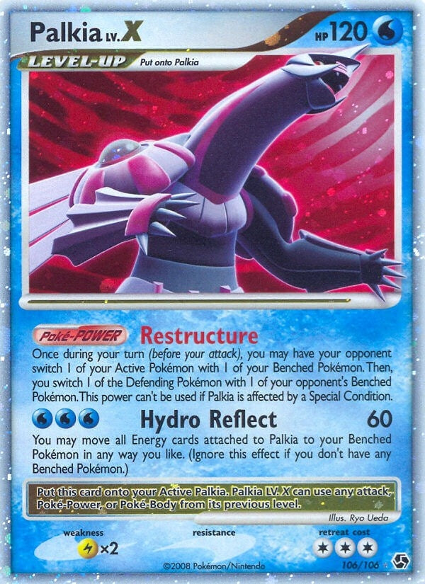 Image for Palkia LV.X (Great Encounters) (106/106) - Pokemon