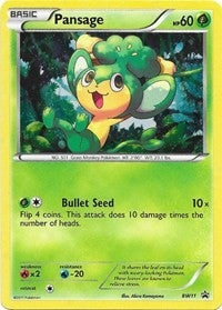 Image for Pansage - BW11 (Black and White Promos) (BW11) - Pokemon