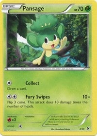 Image for Pansage (Kalos Starter Set) (2/39) - Pokemon