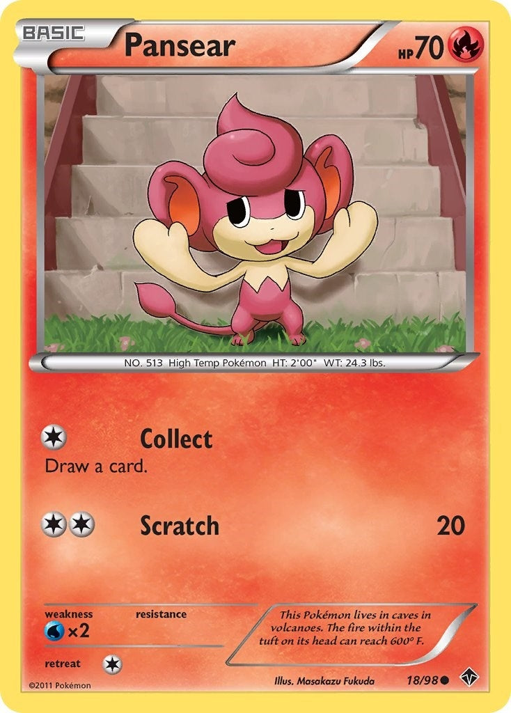 Image for Pansear (Emerging Powers) (18/98) - Pokemon