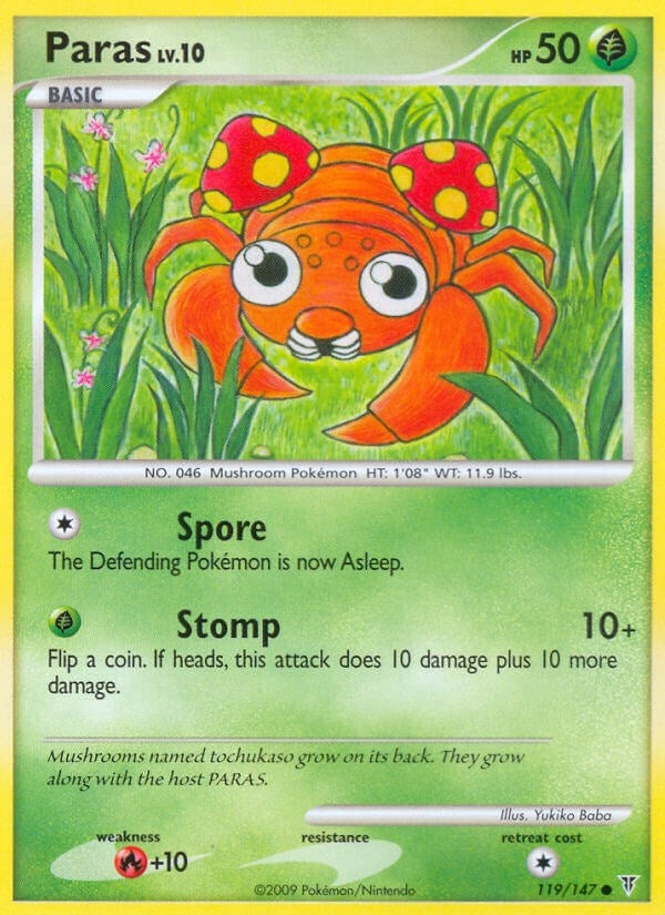Image for Paras (Supreme Victors) (119) - Pokemon