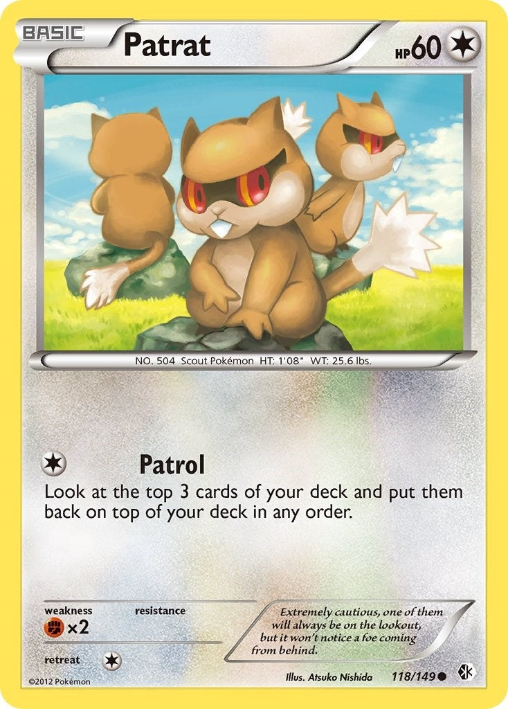 Image for Patrat (Boundaries Crossed) (118/149) - Pokemon