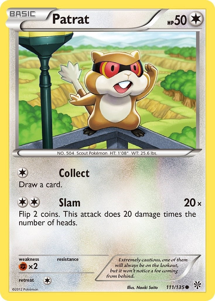 Image for Patrat (111) (Plasma Storm) (111/135) - Pokemon