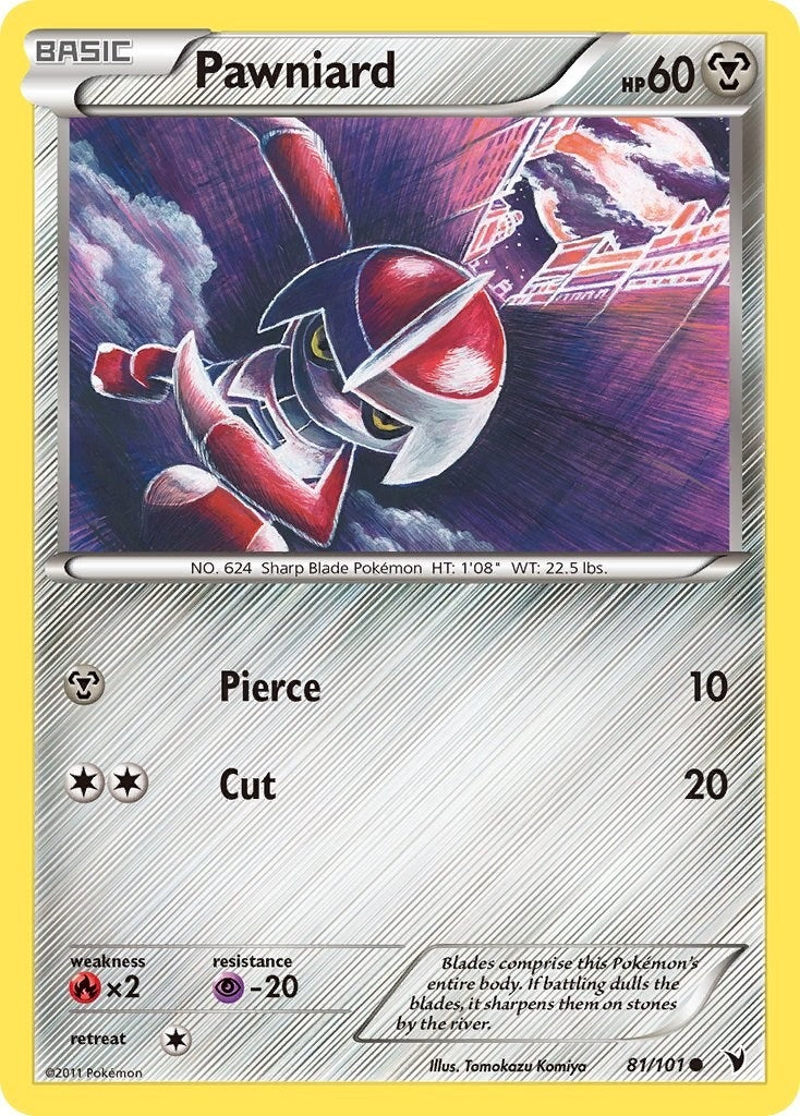Image for Pawniard (81) (Noble Victories) (81/101) - Pokemon