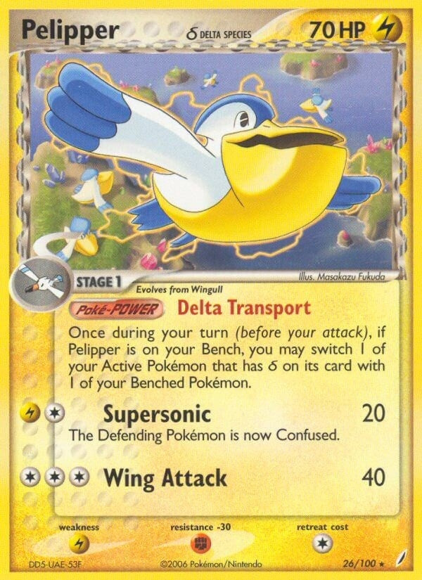 Image for Pelipper (Delta Species) (Crystal Guardians) (26/100) - Pokemon
