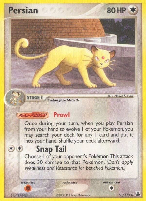 Image for Persian (Delta Species) (50/113) - Pokemon
