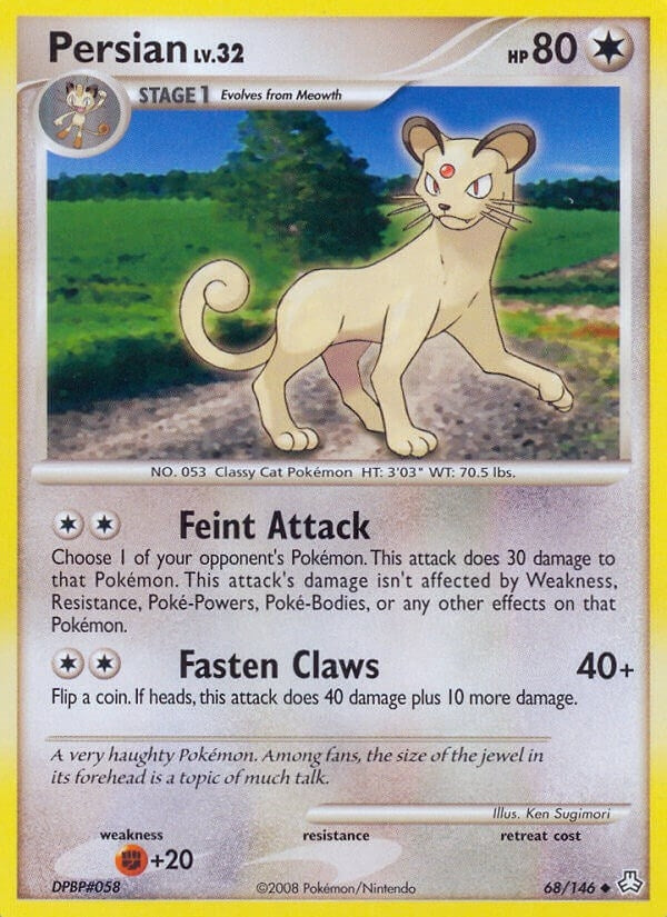 Image for Persian (Legends Awakened) (68/146) - Pokemon