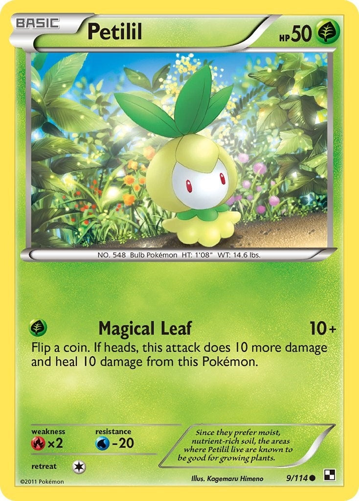 Image for Petilil (Black and White) (9/114) - Pokemon