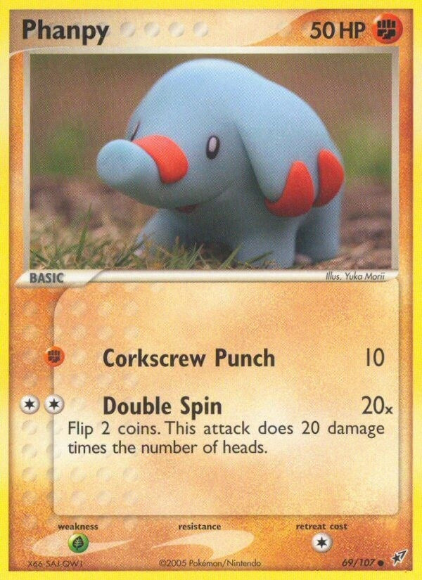 Image for Phanpy (Deoxys) (69/107) - Pokemon