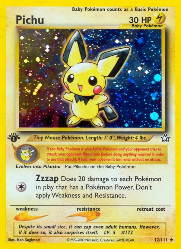 Image for Pichu (Neo Genesis) (012/111) - Pokemon