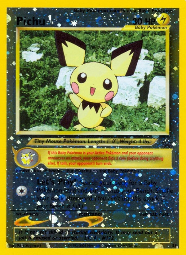 Image for Pichu (WoTC Promo) (35/53) - Pokemon