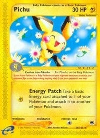 Image for Pichu (58) (Expedition) (058/165) - Pokemon