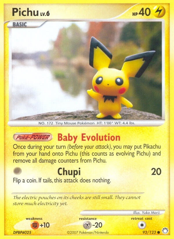 Image for Pichu (Mysterious Treasures) (93/123) - Pokemon