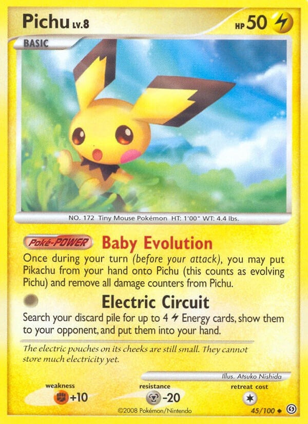 Image for Pichu (Stormfront) (45/100) - Pokemon