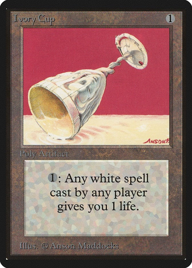 Image for Ivory Cup (Beta Edition) - Magic: The Gathering
