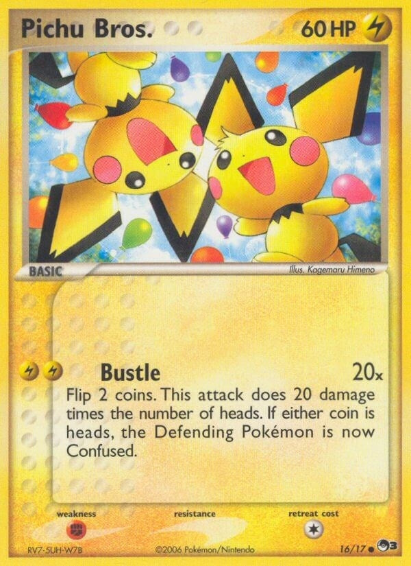Image for Pichu Bros. (POP Series 3) (016/017) - Pokemon