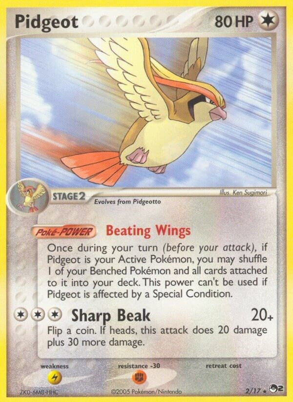 Image for Pidgeot (POP Series 2) (002/017) - Pokemon