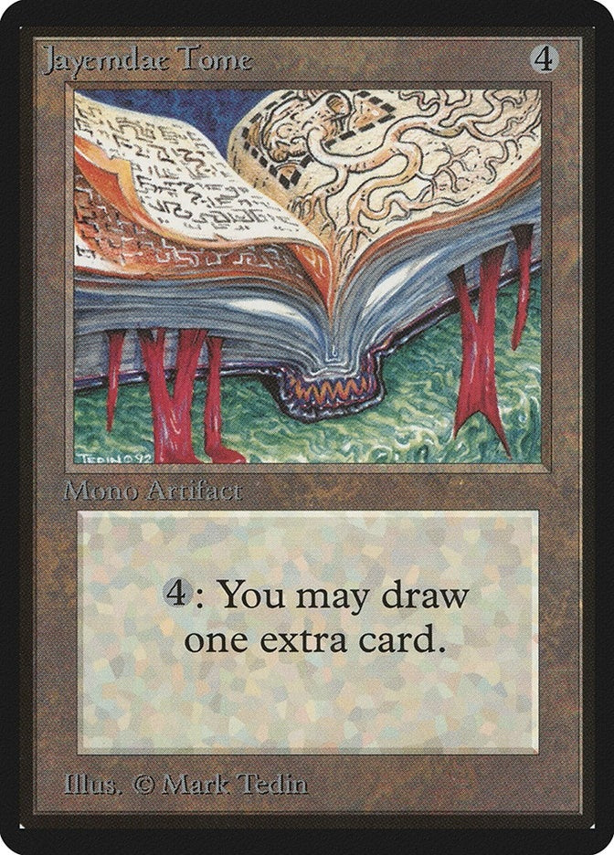 Image for Jayemdae Tome (Beta Edition) - Magic: The Gathering