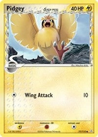 Image for Pidgey (Delta Species) (Holon Phantoms) (77/110) - Pokemon