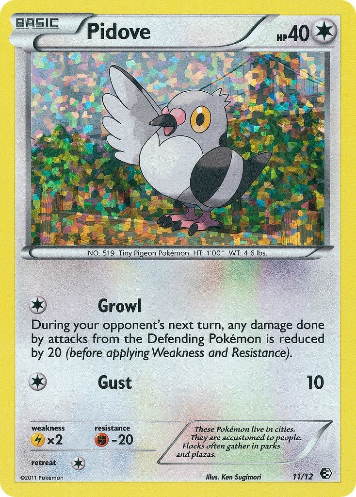 Image for Pidove (McDonald's Promos 2011) (011/012) - Pokemon