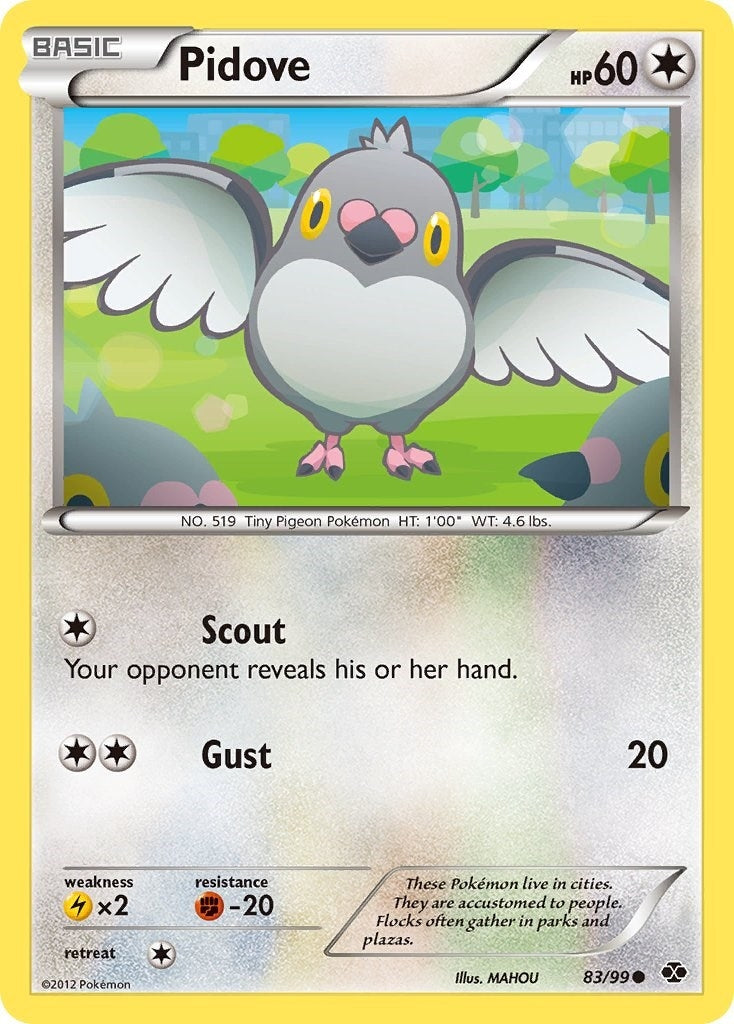 Image for Pidove (Next Destinies) (83/99) - Pokemon