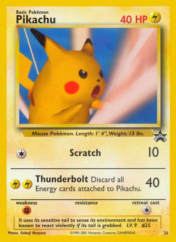 Image for Pikachu (SNAP Promo) (WoTC Promo) (26/53) - Pokemon