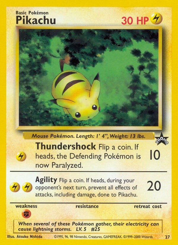 Image for Pikachu (27) (WoTC Promo) (27/53) - Pokemon