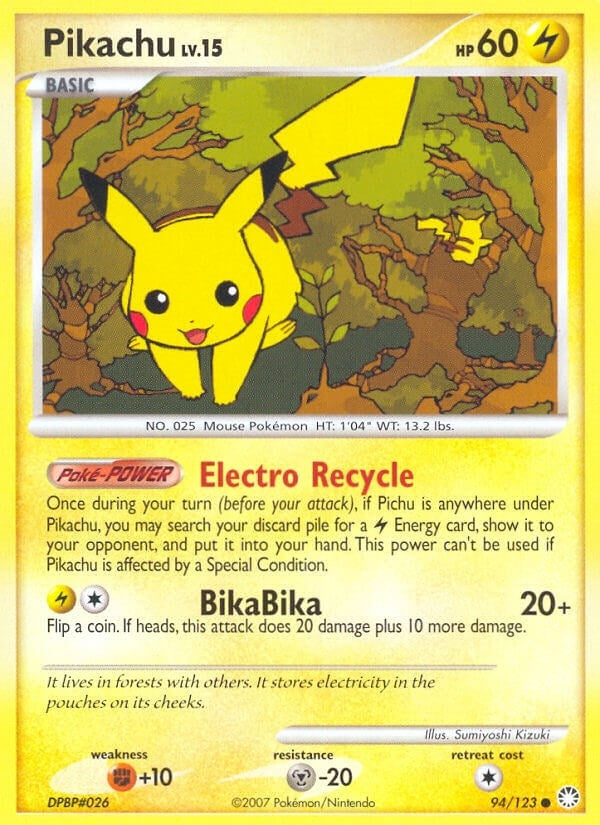 Image for Pikachu (Mysterious Treasures) (94/123) - Pokemon