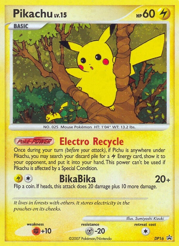 Image for Pikachu - DP16 (Diamond and Pearl Promos) (DP16) - Pokemon