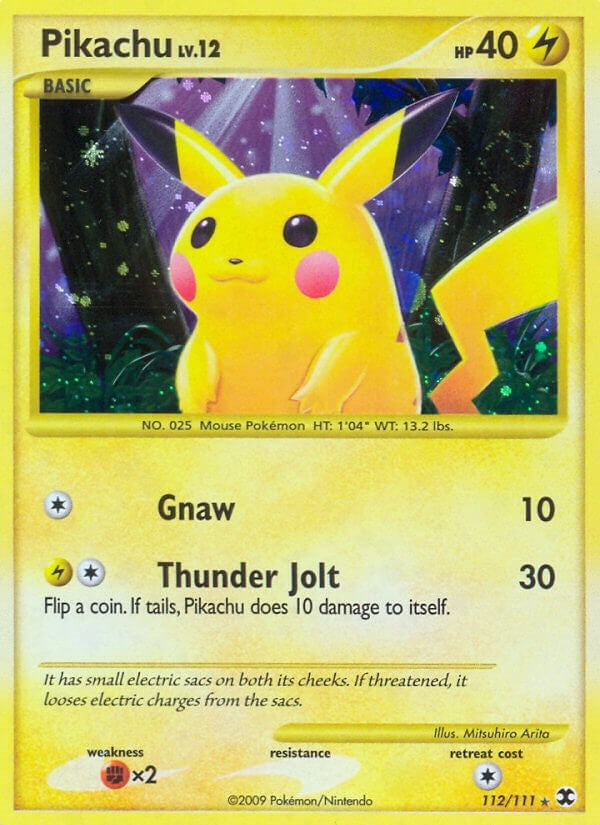 Image for Pikachu (Rising Rivals) (112/111) - Pokemon