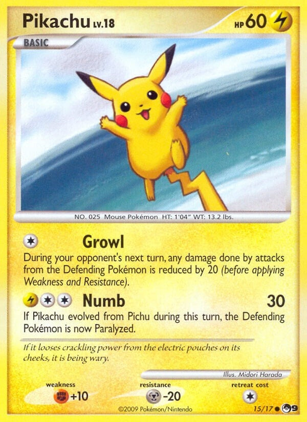 Image for Pikachu (POP Series 9) (015/017) - Pokemon