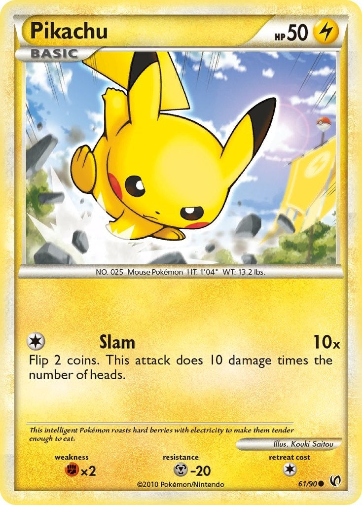 Image for Pikachu (Undaunted) (61/90) - Pokemon