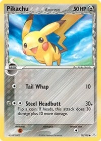 Image for Pikachu (Delta Species) (Holon Phantoms) (79/110) - Pokemon