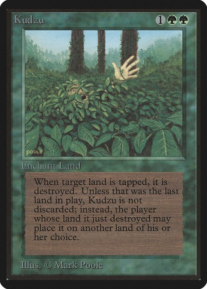 Image for Kudzu (Beta Edition) - Magic: The Gathering