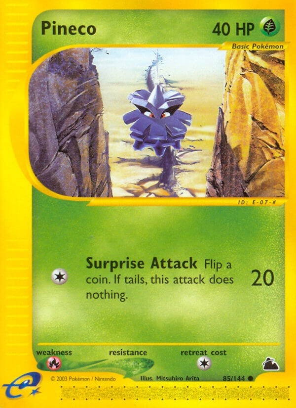 Image for Pineco (85) (Skyridge) (085/144) - Pokemon