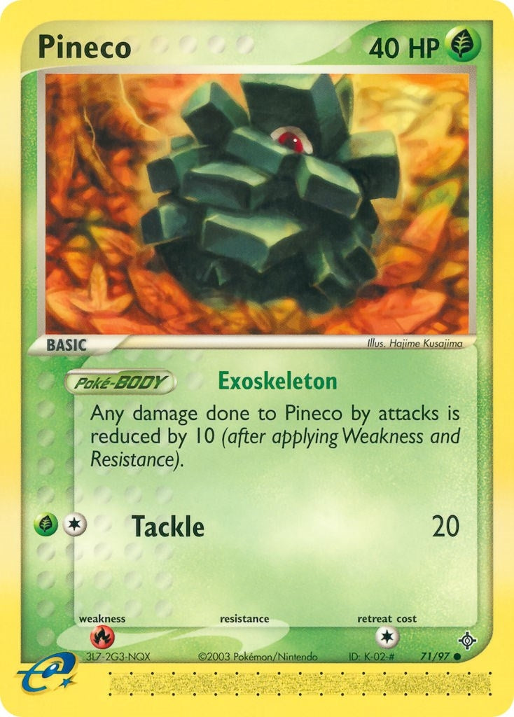 Image for Pineco (Dragon) (71/97) - Pokemon