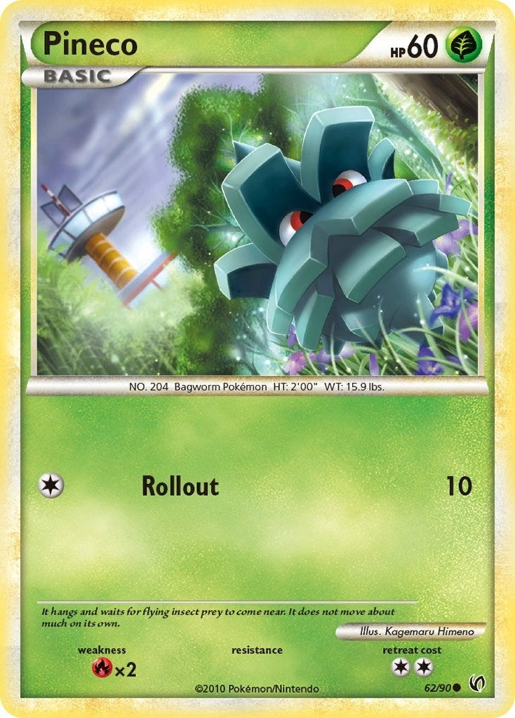 Image for Pineco (62) (Undaunted) (62/90) - Pokemon