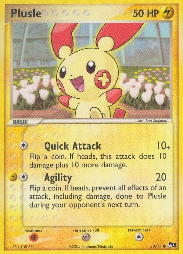 Image for Plusle (POP Series 1) (013/017) - Pokemon