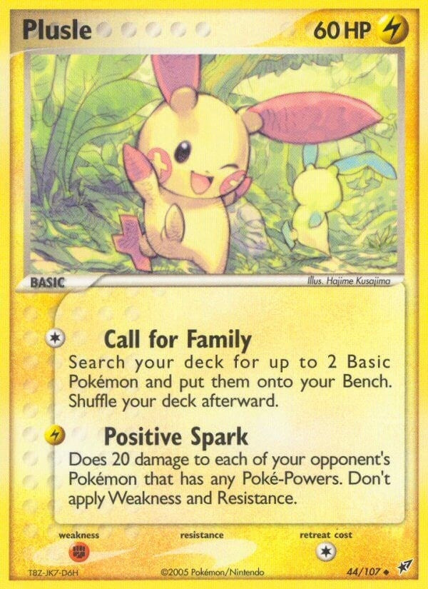 Image for Plusle (Deoxys) (44/107) - Pokemon