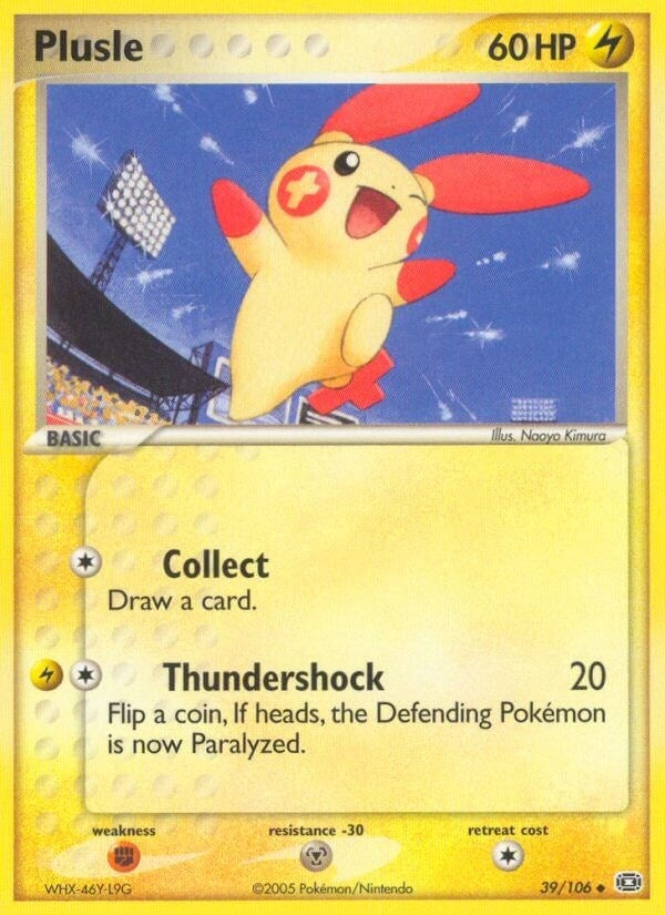 Image for Plusle (Emerald) (39/106) - Pokemon