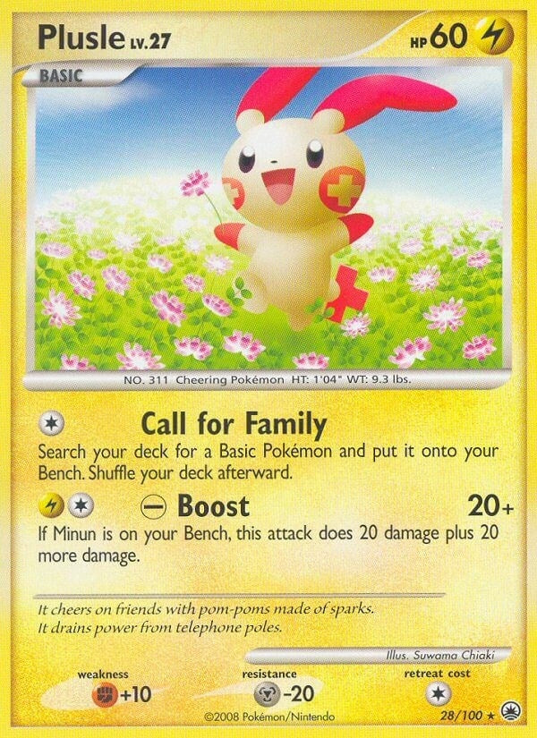 Image for Plusle (Majestic Dawn) (28/100) - Pokemon