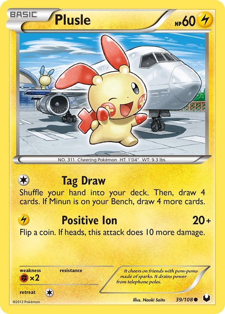 Image for Plusle (Dark Explorers) (39/108) - Pokemon