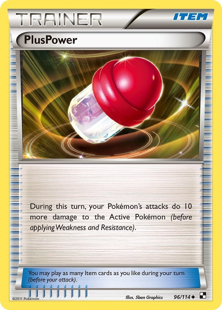 Image for PlusPower (Black and White) (96/114) - Pokemon