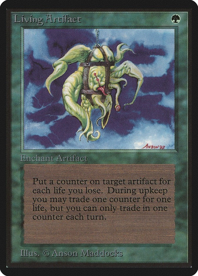 Image for Living Artifact (Beta Edition) - Magic: The Gathering