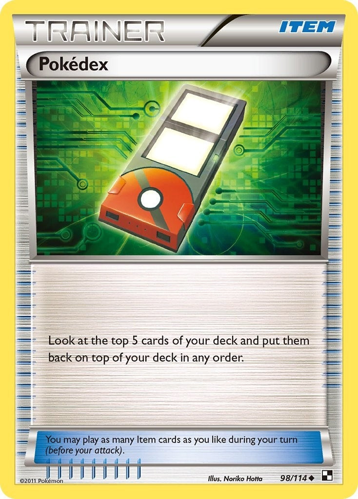 Image for Pokedex (Black and White) (98/114) - Pokemon