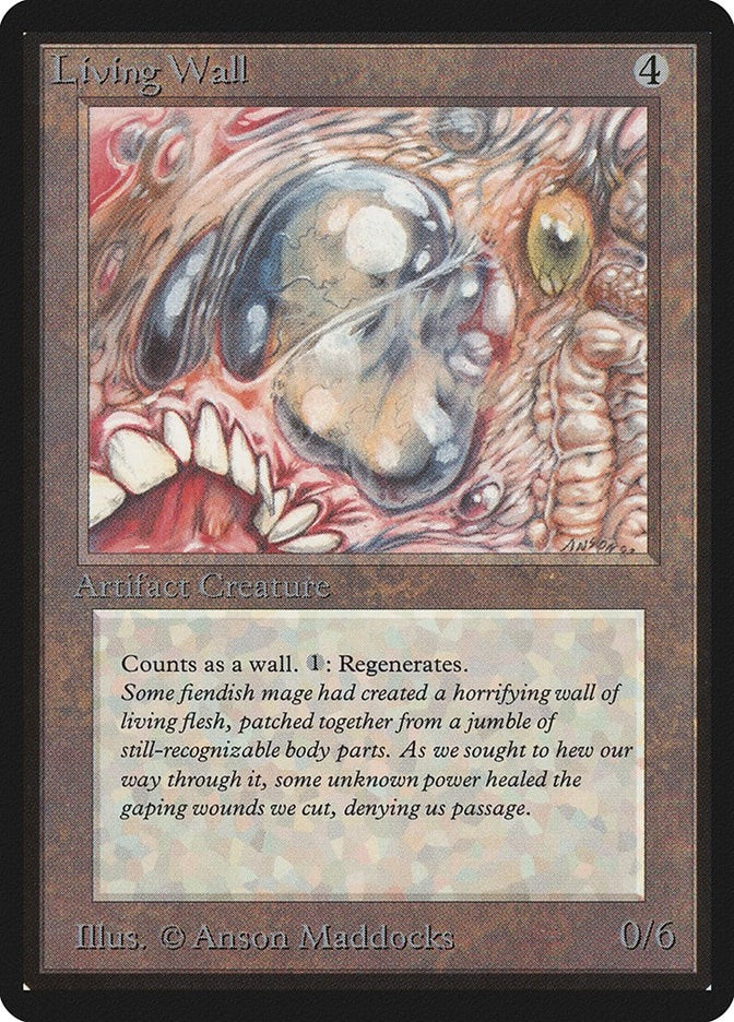 Image for Living Wall (Beta Edition) - Magic: The Gathering