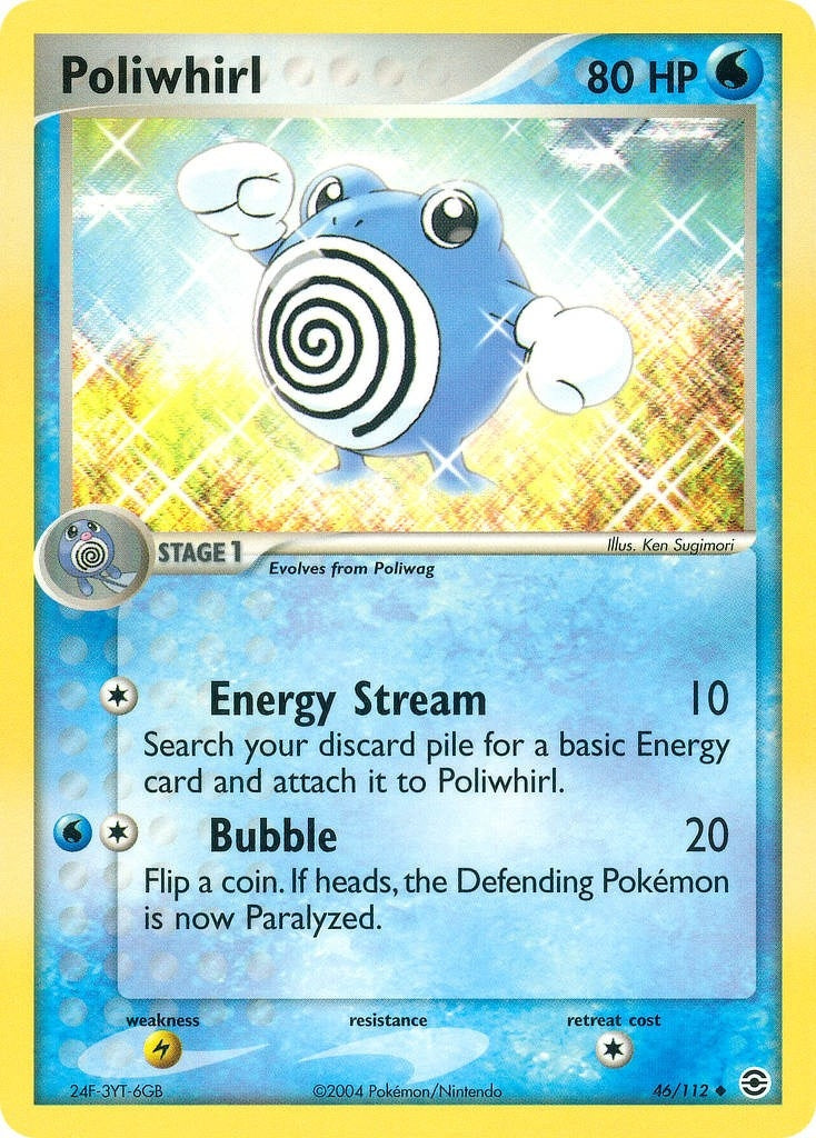 Image for Poliwhirl (FireRed & LeafGreen) (46/112) - Pokemon