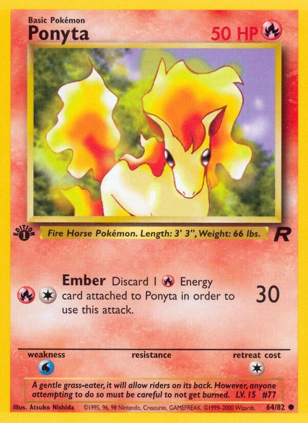 Image for Ponyta (Team Rocket) (64/82) - Pokemon